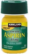 تصویر قرص آسپرین کرکلند آمریکایی اصلی با ضمانت Aspirin Kirikland