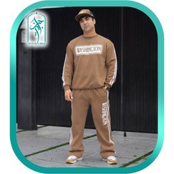 تصویر ست دورس و شلوار اسلش مردانه طرح WASHINGTON مدل 055 