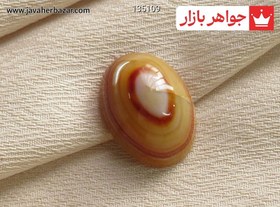 تصویر نگین عقیق باباقوری کد 135109 