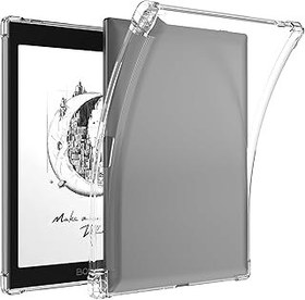 تصویر Gruattreay Clear Case Compatible with Onyx Boox Tab Mini C 7.8 Inch eBook - Transparent Silicone Flexible Soft Back Cover with Pen Holder For Boox Tab Mini C 7.8&quot; 