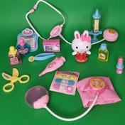 تصویر ست پزشکی خرگوشی دخترانه 