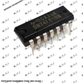 تصویر آی سی تی تی ال SN74LS10N 