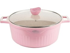 تصویر ارسال فوری + قابلمه گرانیت نالینو سایز 24 مدل alonso 