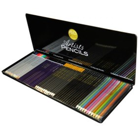 تصویر مدادرنگی 60 رنگ آرتیستس پنسیلز مدل Premium کد PQ60 