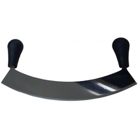 تصویر پیتزا بر دو دسته 