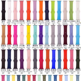 تصویر بند واچ Silicone watch strap 42/44/45