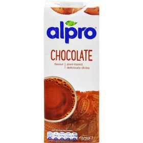 تصویر شیر سویا شکلاتی ۱ لیتر آلپرو – alpro 