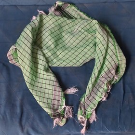 تصویر چفیه سبز رنگ 