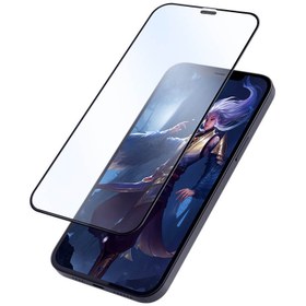 تصویر گلس شیشه ای فول چسب آیفون ۱۲ پرو مکس iPhone 12 pro max ا Protect Glass Protect Glass