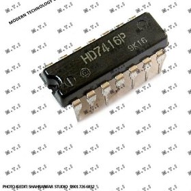 تصویر آی سی تی تی ال HD7416P / HITACHI JAPAN 