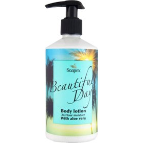 تصویر لوسیون بدن آلوئه ورا سوپکس حجم 350ml 