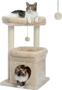 تصویر اسکرچر، لانه و درخت گربه مدل بادام برند ایران کت Cat Scratcher Brand Irancat