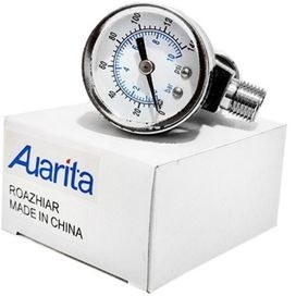 تصویر شیر تنظیم باد آئوریتا مدل گیج دار عقربه ای کد FR3 