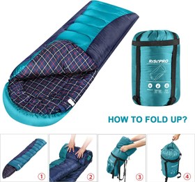 تصویر کیسه خواب کمپینگ مدل RISEPRO Sleeping Bag - ارسال 15 الی 20 روز کاری 