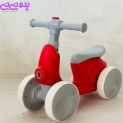 تصویر سه چرخه کودک وسپی موزیکال و چراغدار 