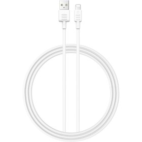 تصویر کابل USB به لایتنینگ رسی مدل RS10L یک متری Recci Star Stone Data Cable 2.4A Lightning 100cm RS10L