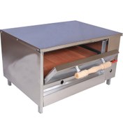 تصویر فر پیتزا صندوقی استیل ۴ بشقاب 