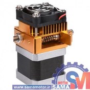 تصویر اکسترودر پرینترهای سه بعدی mk8 فیلامنت 1.75 چپ MK8 3D Printer extruder 12v left handed filament 1.75mm