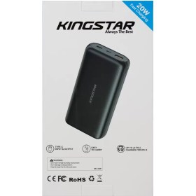 تصویر پاور بانک فست شارژ 20000 کینگ استار Kingstar KP20023PD QC3.0 PD 20W Kingstar KP20023PD QC3.0 PD 20W 20000mAh Power Bank