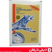 تصویر چسب ضد درد کمر کورت پلاس مدل یاکی گرگ نشان Kurtplast Yaki Anti Pain Plast