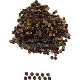 تصویر دکمه گرد مینیاتوری چوبی 