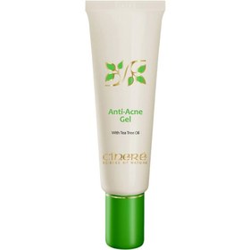 تصویر ژل ضد جوش حاوی عصاره درخت چای Anti Acne Gel With Tea Tree Oil Cinere 