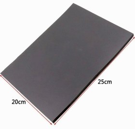 تصویر پد پرس گلس مشکی 0.08 