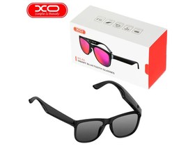 تصویر عینک آفتابی هوشمند و هندزفری بلوتوث ایکس او (xo-e6 smart bluetooth glasses) مشکی عینک آفتابی پلاریزه مدل مدل XO-E6