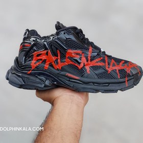 تصویر کتونی بالنسیاگا گرافیتی رانر کد 933 Balenciaga graffiti Runner - 933