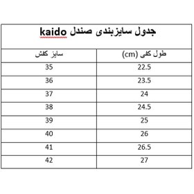 تصویر صندل اسپرت کایدو KAIDO کد 52142 