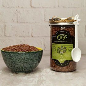 تصویر تخم کتان قرمز گل‌جیل 