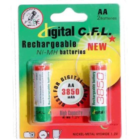 تصویر باتری قلم شارژی CFL ظرفیت 3850 MAH 