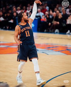 تصویر ست لباس بسکتبال نیویورک نیکس بازیکن برانسن شماره ۱۱ سایز ۳XL 