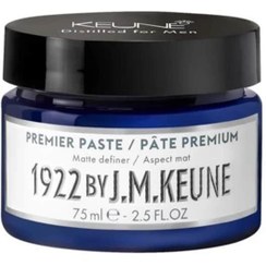 تصویر کرم نگهدارنده بسیار قوی و مات کننده موی آقایان کئون Keune Premier Paste 