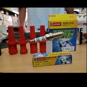 تصویر پکیج شمع ایریدیوم پاور دنسو + وایر تقویتی – مخصوص پژو 206 تیپ 5 تیونینگ 