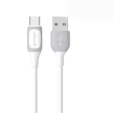 تصویر کابل 1 متری 3 آمپر Type-C یوسمز US-SJ596 USAMS US-SJ596 USB to Type-C 3A 1m Charging Data Cable