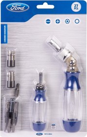 تصویر ست پیچ گوشتی ضامن دار مدل Ford Ratchet Screwdriver Set - ارسال 20 روز کاری 