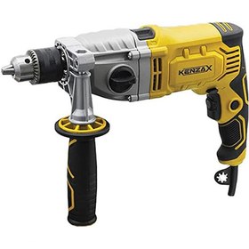 تصویر دریل گیربکسی چکشی 1050 وات کنزاکس مدل KID-1105 Kenzax KID-1105 Impact Drill