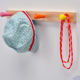 تصویر چوب لباس رنگی کودک FlISat