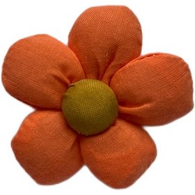 تصویر تکه دوزی طرح گل رنگی 