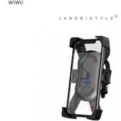 تصویر هولدر موبایل موتورسیکلت و دوچرخه ویوو Wiwu pl800 Universal Mobile Holder For Bicycle & Motorcycle 