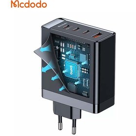 تصویر شارژر دیواری مک دودو Mcdodo CH-514 GaN PD 3XType C USB Charger توان 100 وات 