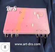 تصویر دفتر فانتزی رزینی طرح غروب 