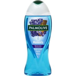 تصویر شامپو بدن پالمولیو Palmolive حاوی روغن اسطوخودوس و چوب صندل | حجم 500 میل 