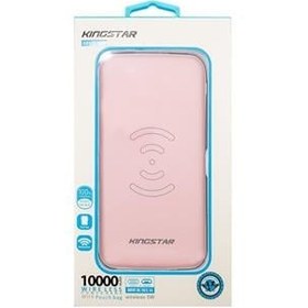 تصویر شارژر همراه کینگ استار KP10032W با ظرفیت 10000 میلی آمپر ساعت KingStar KP10032W 10000mAh Wireless Power Bank