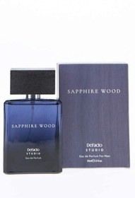 تصویر عطر مردانه Sapphire Wood 85 ml مردانه آبی سرمه ای دیفکتو 