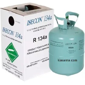 تصویر گاز مبرد R134 ایسکون (۱۳.۶ کیلوگرم) isecon refrigerant gas r134a