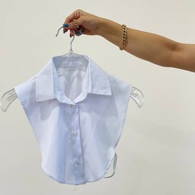 تصویر یقه فیک کد 1214 - سفید 