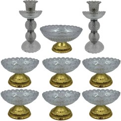 تصویر هفت سین 9 پارچه مدل باکارات 