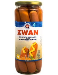 تصویر سوسیس هات داگ مرغ زوان 520 گرم Zwan 00320